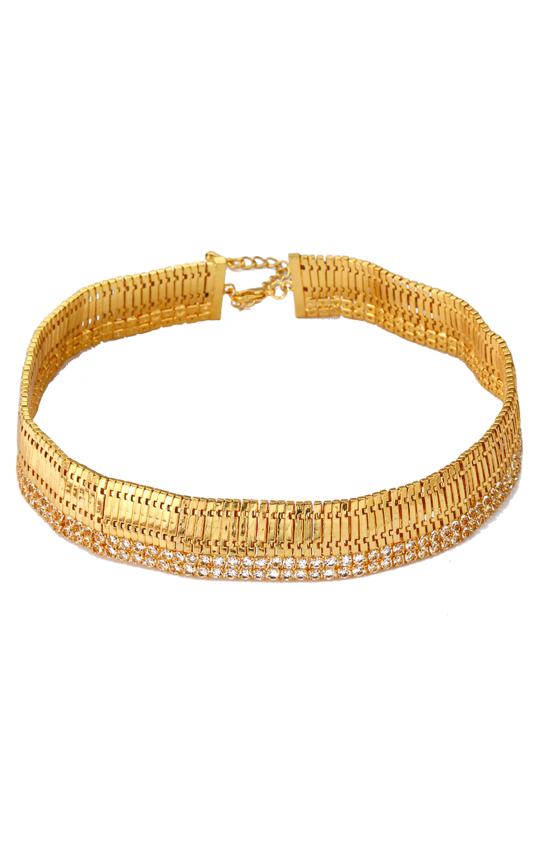 Kellery Peacock's Prayer Necklace, Main, color, Gold