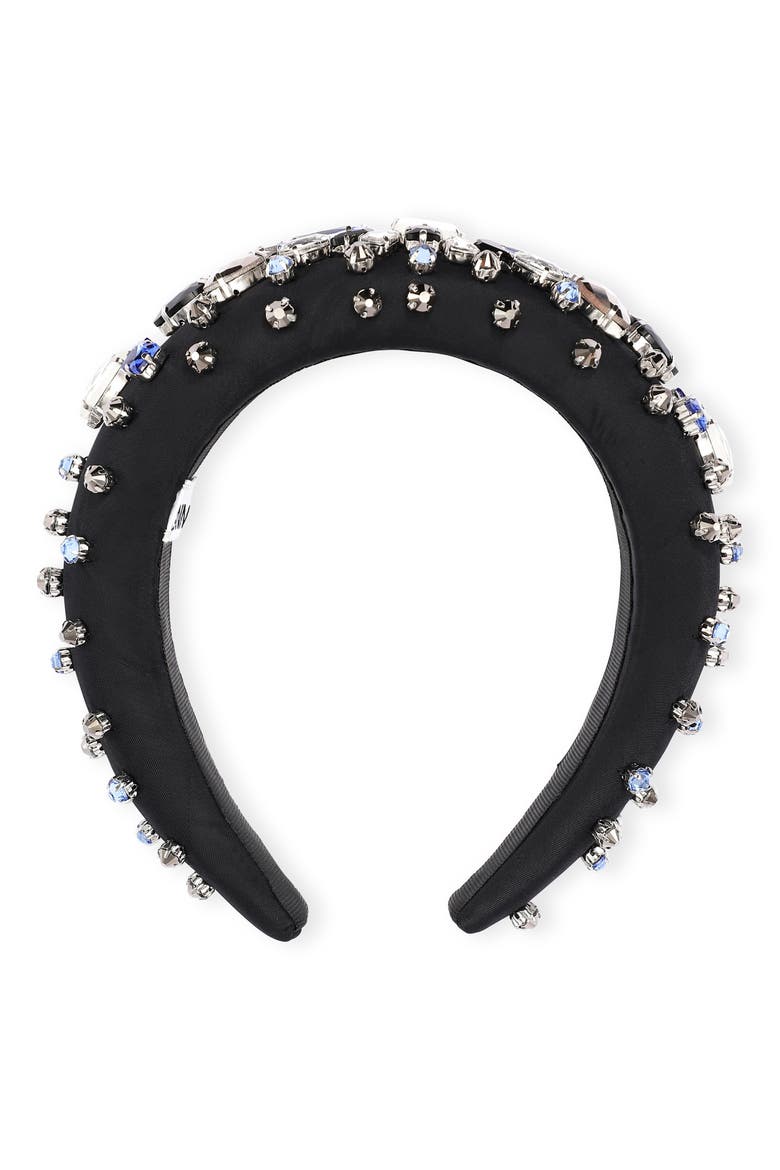 Crystal Headband, Alternate, color, BLACK
