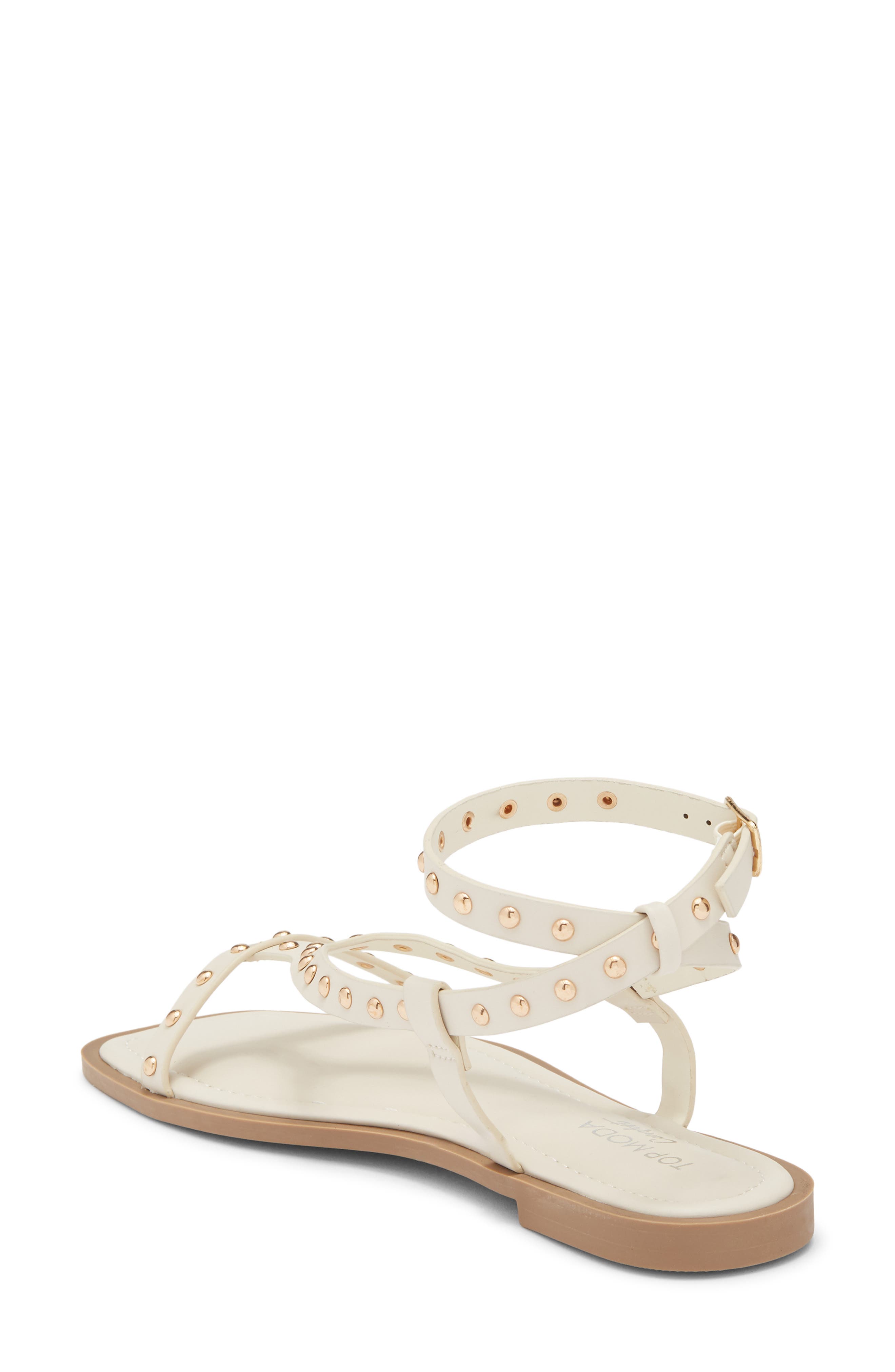 Zita Studded Ankle Strap Sandal - image 4