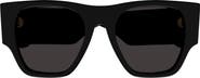 Chloé 53mm Rounded Square Sunglasses