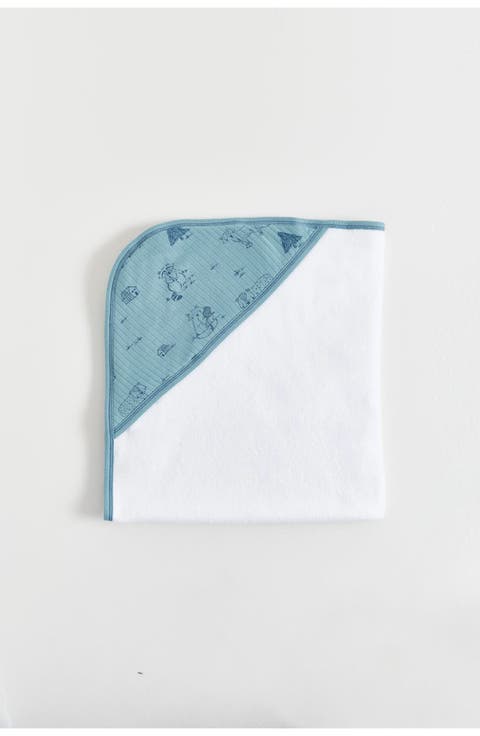 Premium Cotton Ozy Small Hooded Towel For Infant