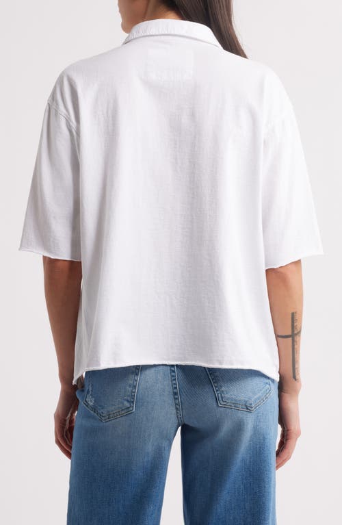 Frank & Eileen Patty Popover Henley White In White