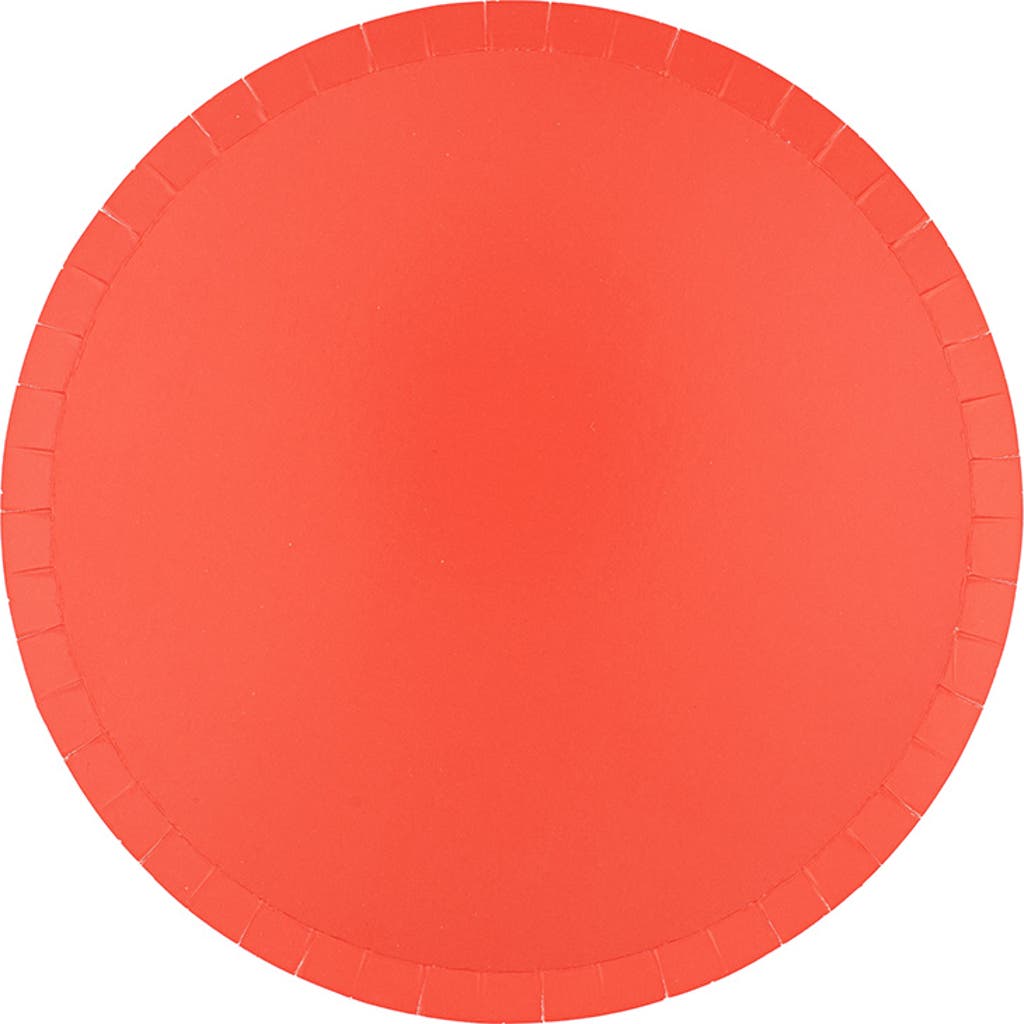 Jollity & Co Shade Collection Dessert Plates In Poppy