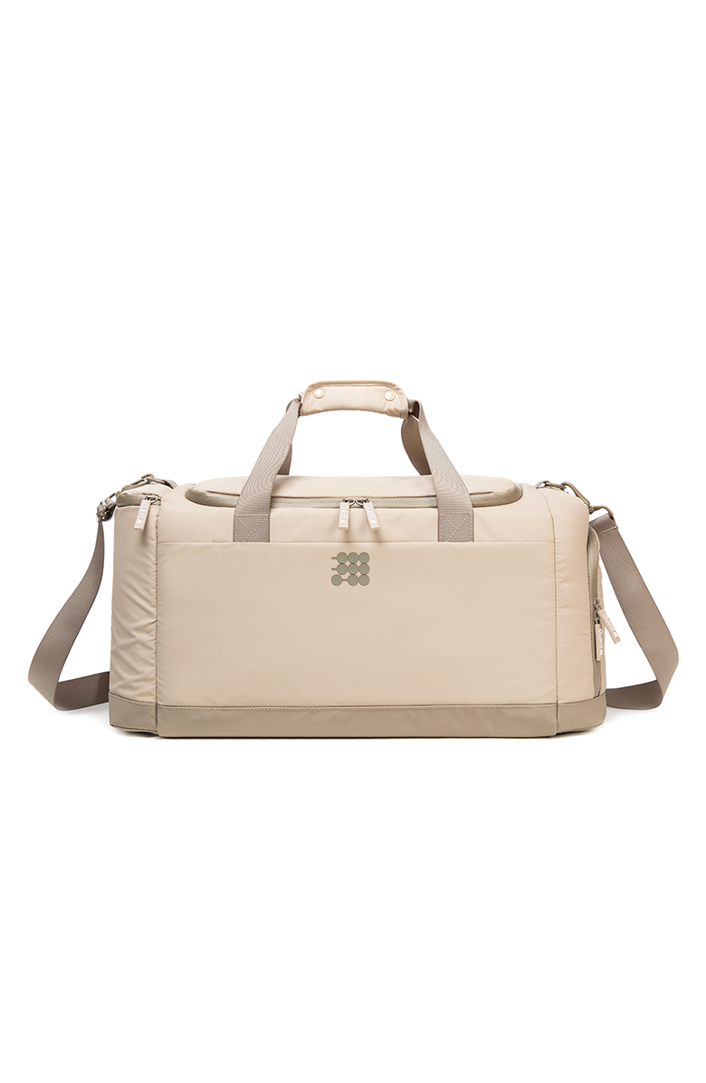 Cubitt Duffle Bag Waterproof Gym & Travel Duffle, Lightweight with Shoe Compartment, Main, color, Warm Beige