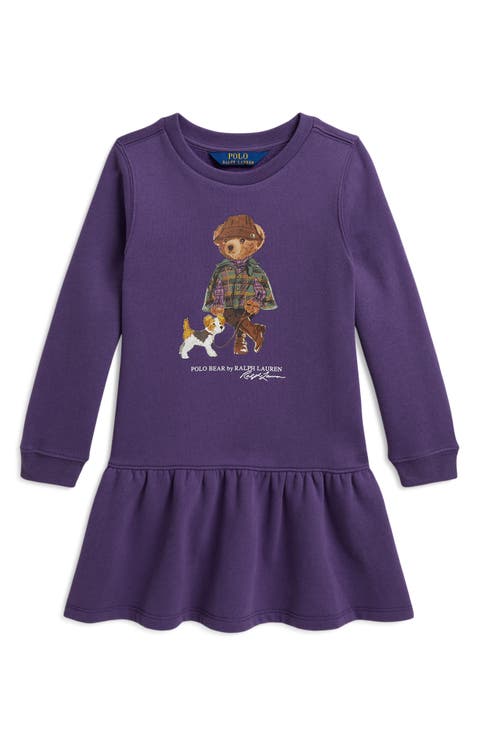 Kids' Polo Bear Fleece Dress