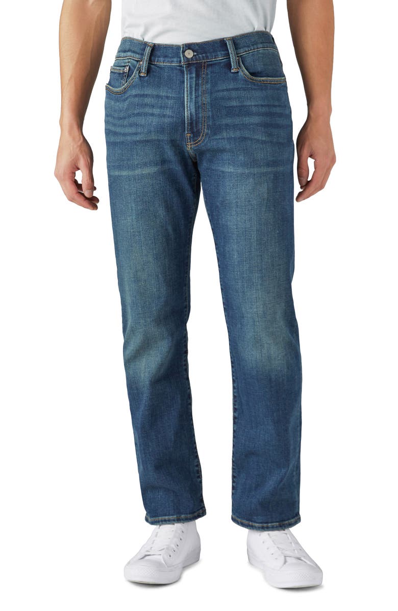 Lucky Brand CoolMax<sup>®</sup> 363 Straight Leg Jeans, Main, color, Fern Creek