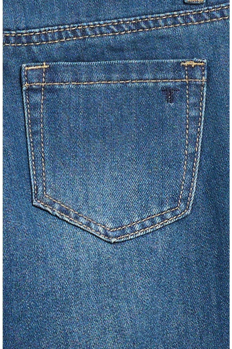 Kids' Cuffed Wide Leg Jeans, Alternate, color, INDIGO