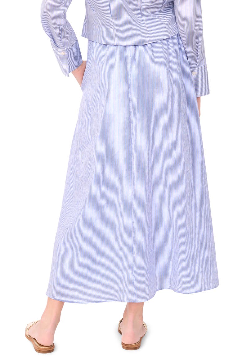 Stripe Flowy Maxi Skirt, Alternate, color, CLASSIC BLUE