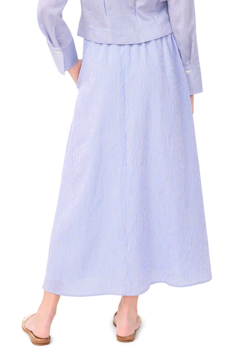 Vince Camuto Stripe Flowy Maxi Skirt, Alternate, color, Classic Blue