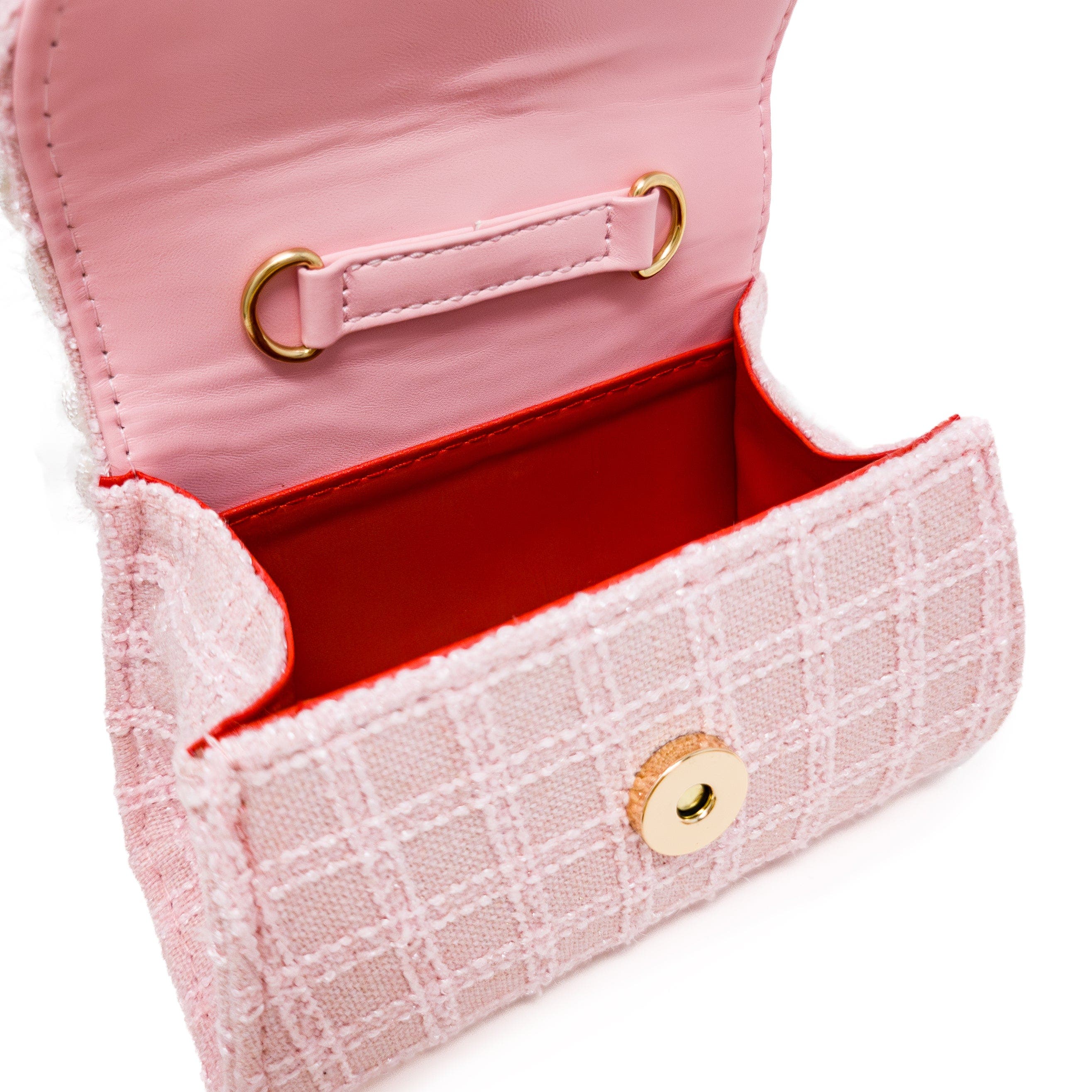 Hand Bag - Bunny Bloom, Alternate, color, Rose Milk