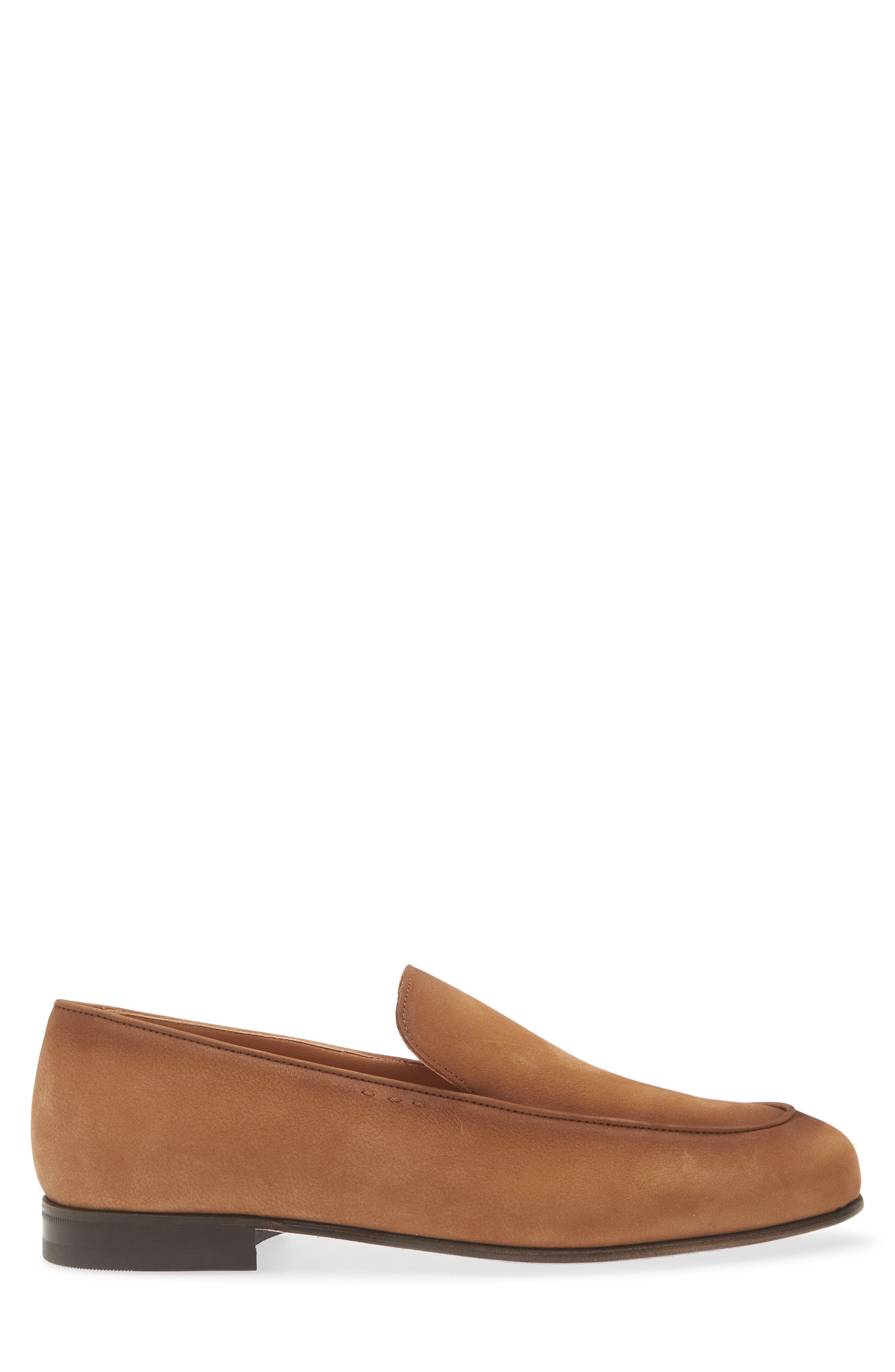 BOSS Lawen Loafer, Alternate, color, Med Brown