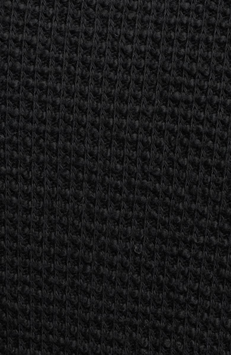 Eileen Fisher Textured Organic Cotton Jacket, Alternate, color, Black