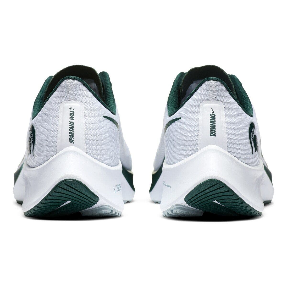 Nike Unisex Nike White Michigan State Spartans Pegasus 37 Running Shoes, Alternate, color, 