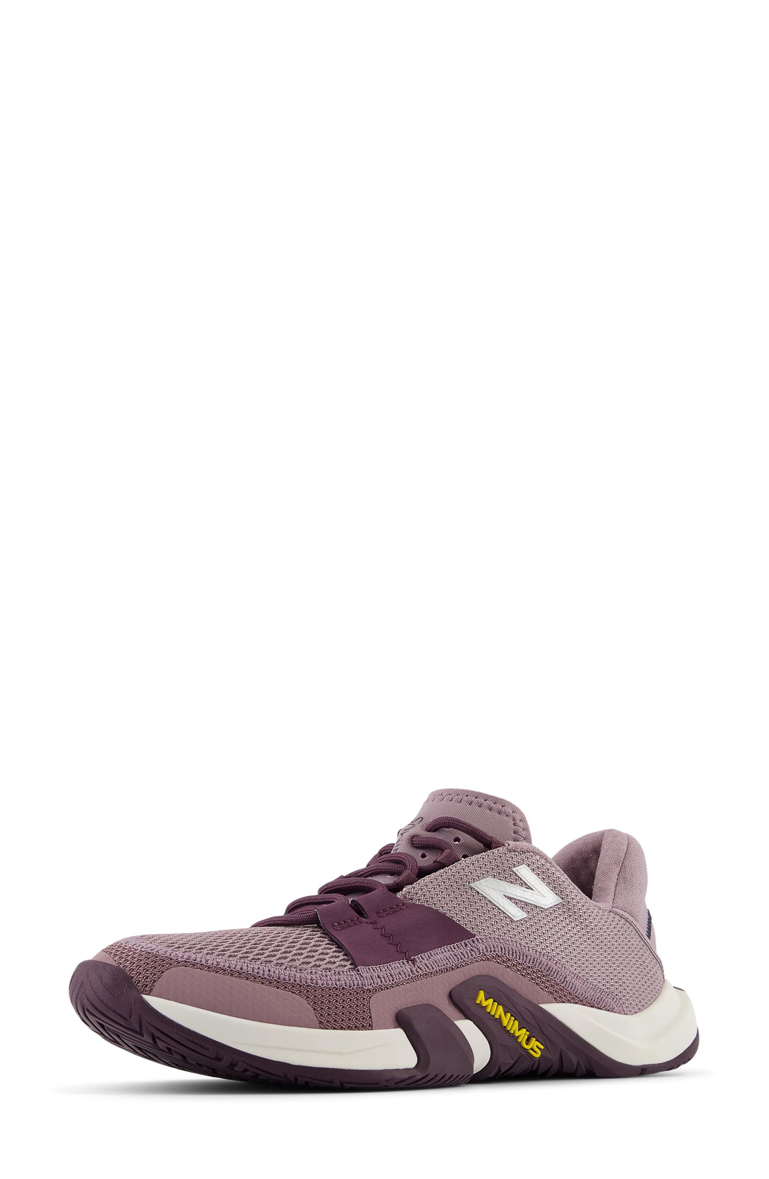 New Balance Minimus TR v2 Running Shoe, Alternate, color, Ice Wine/ Plum Brown
