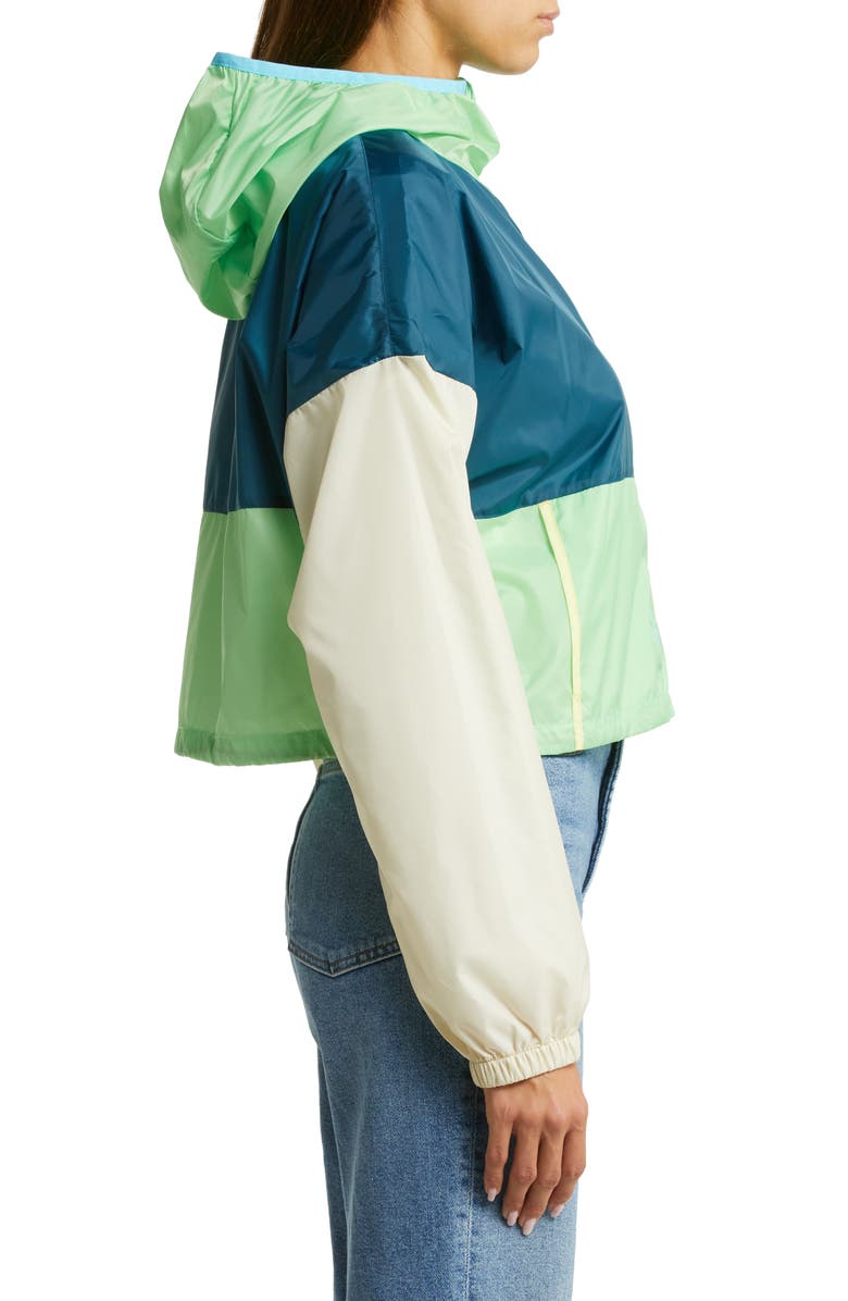 Cotopaxi Colorblock Teca Crop Hooded Jacket, Alternate, color,