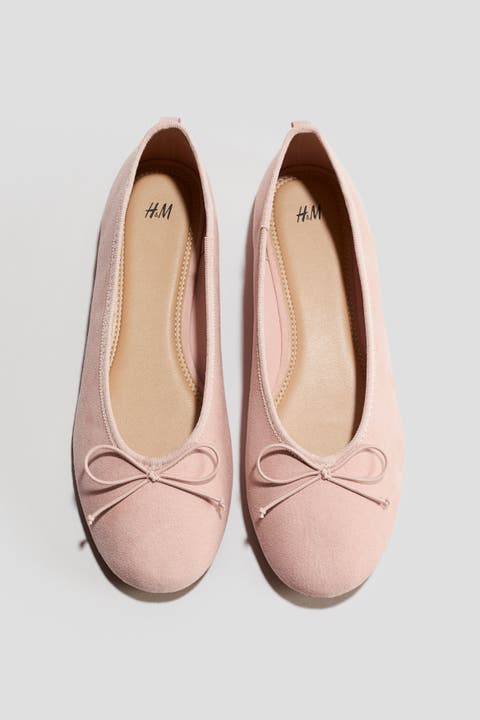 Bow-detail Ballet Pumps