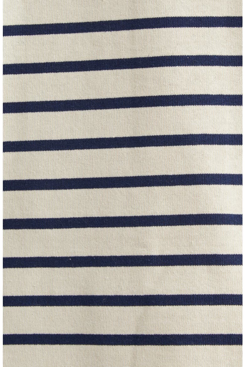 Oversize Cotton Pocket T-Shirt, Alternate, color, BLUE STRIPES