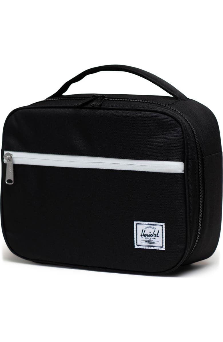 Herschel Supply Co. Kids' Pop Quiz Lunch Bag, Alternate, color, Black