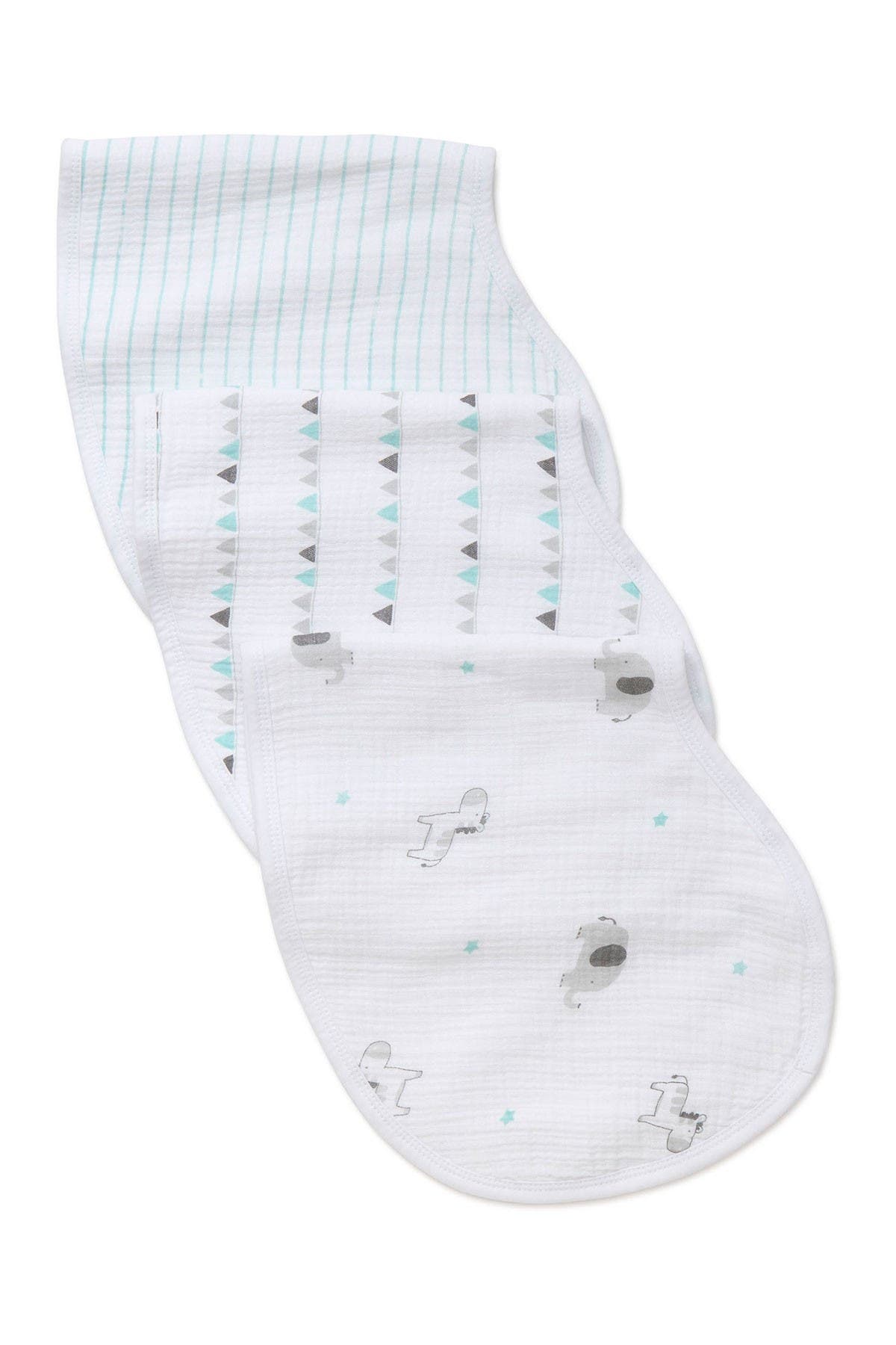 Little Me Safari Bib Burp Cloths - Pack of 3 | Nordstromrack