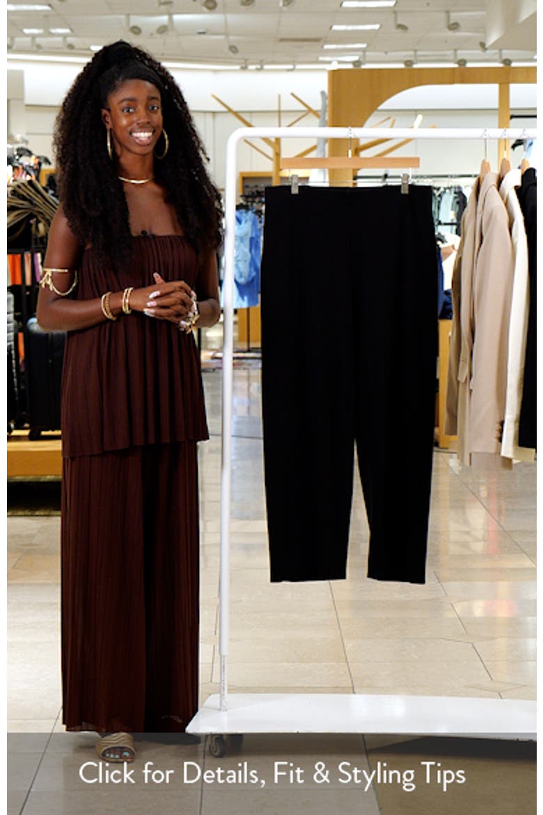 Organic Cotton Ankle Straight Leg Pants video