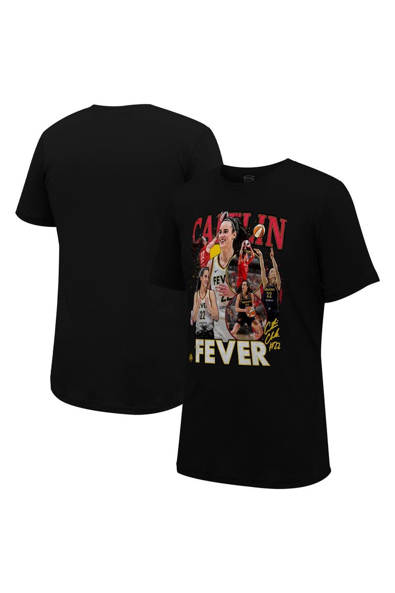 Unisex Stadium Essentials Caitlin Clark Black Indiana Fever  Crossroads T-Shirt, Main, color, Black