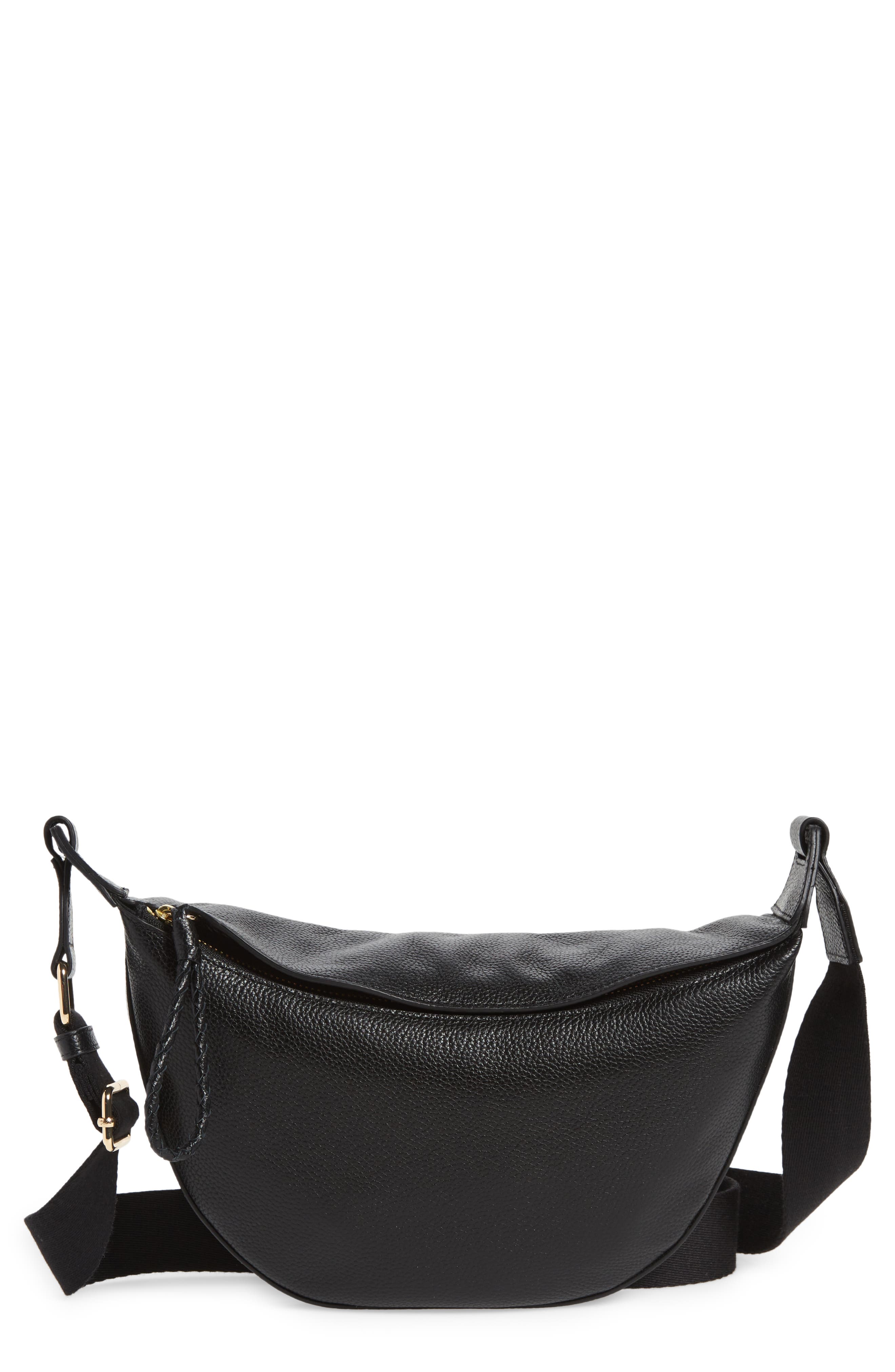 Nordstrom Kayla Leather Sling Crossbody Bag, Main, color, 