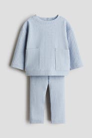 H&M 2-piece Ribbed Cotton Set