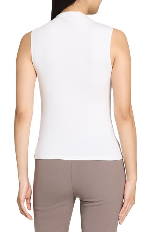 Shop Theory Cowl Neck Shell In Ivory