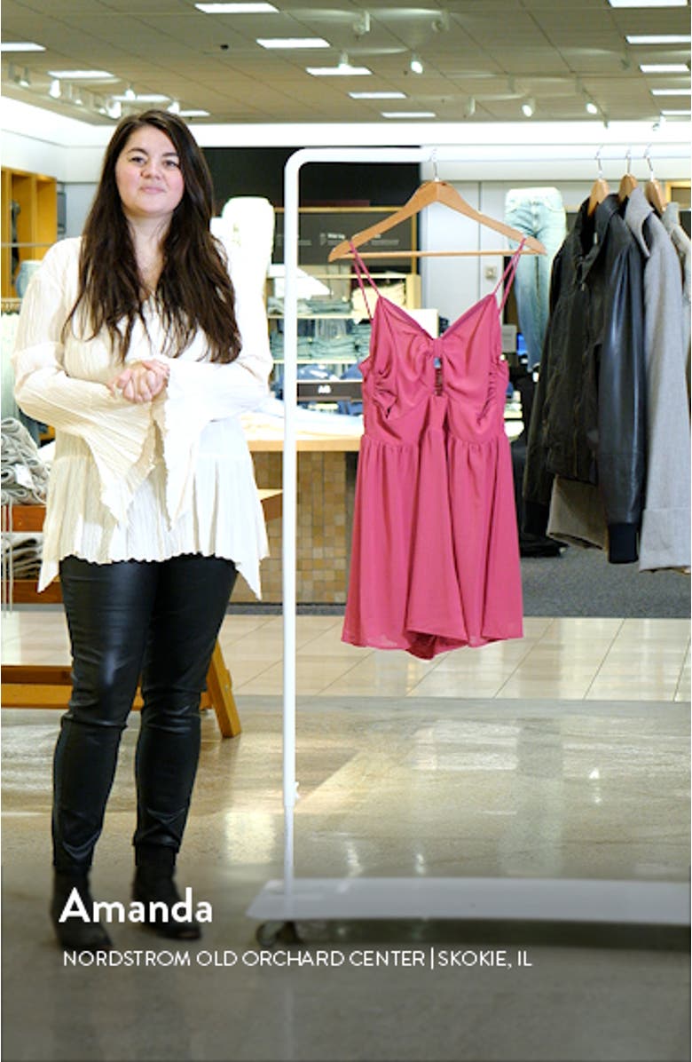 Molly Mae Cutout Romper, sales video thumbnail