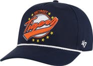 '47 Men's '47 Navy Detroit Tigers Wax Pack Collection Premier Hitch Adjustable Hat