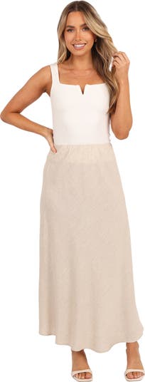 Alex A-Line Maxi Skirt