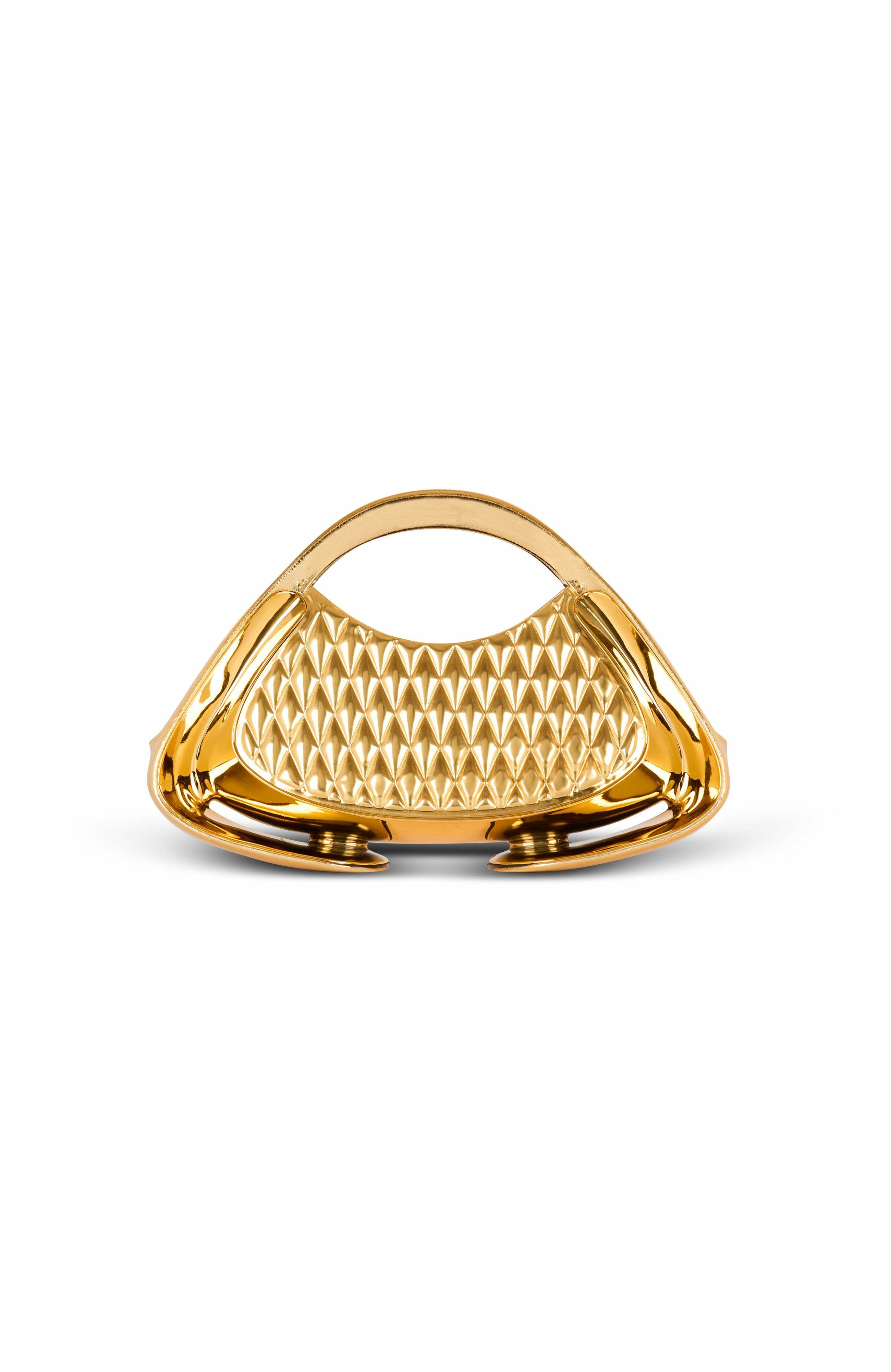 Balmain Quilted Medium Jolie Madame Bag, Alternate, color, 