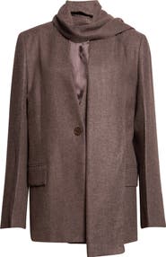 TOTEME Scarf Lapel Blazer