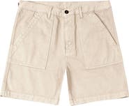 Fortela Military Inspired Herringbone Shorts