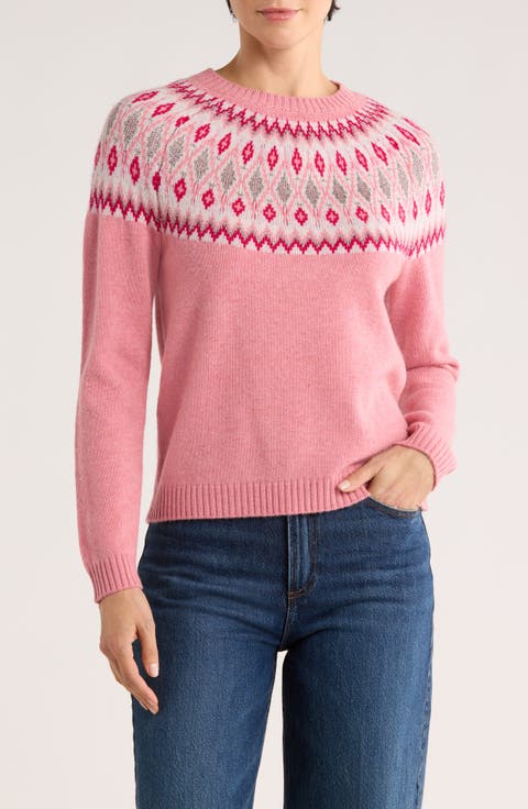 Fair Isle Crewneck Sweater