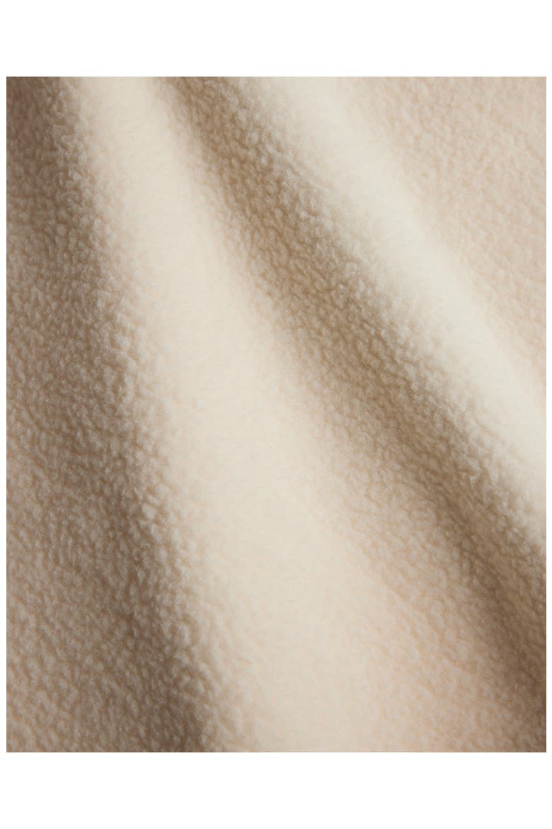Aloft Full Zip Fleece Hoodie, Alternate, color, CREAM