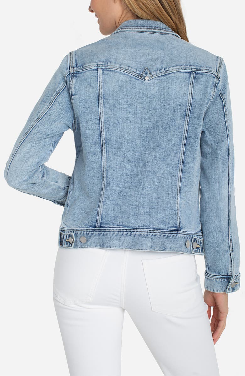 Liverpool Los Angeles Classic Denim Jacket, Alternate, color, Lake Elsinore