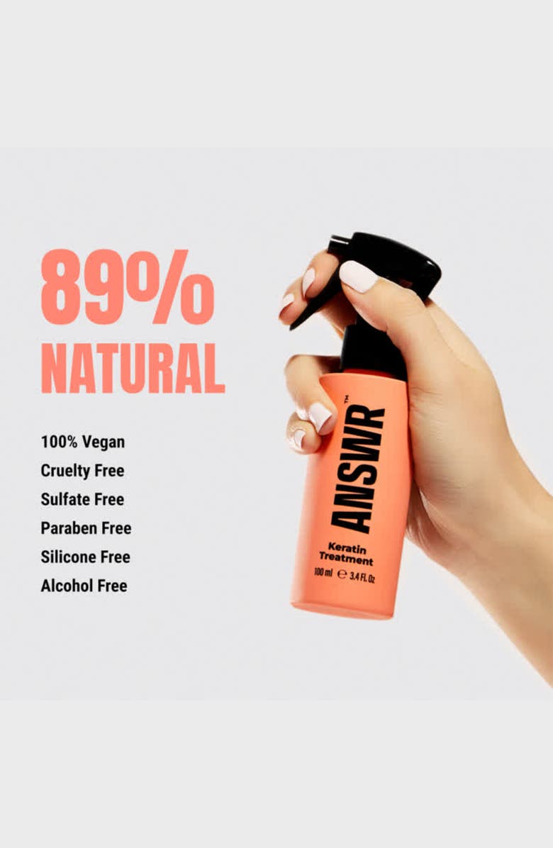 ANSWR At-Home Keratin Treatment, Alternate, color, 