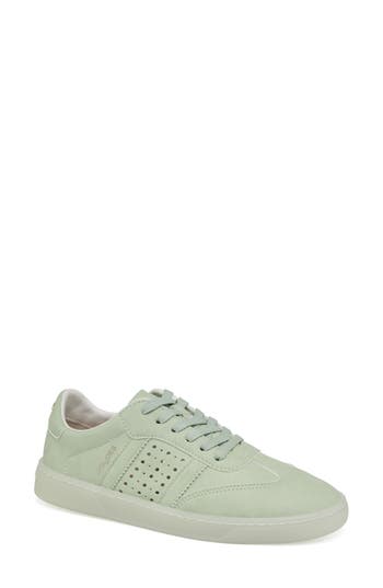 Jslides Hattie Perforated Low Top Sneaker In Mint