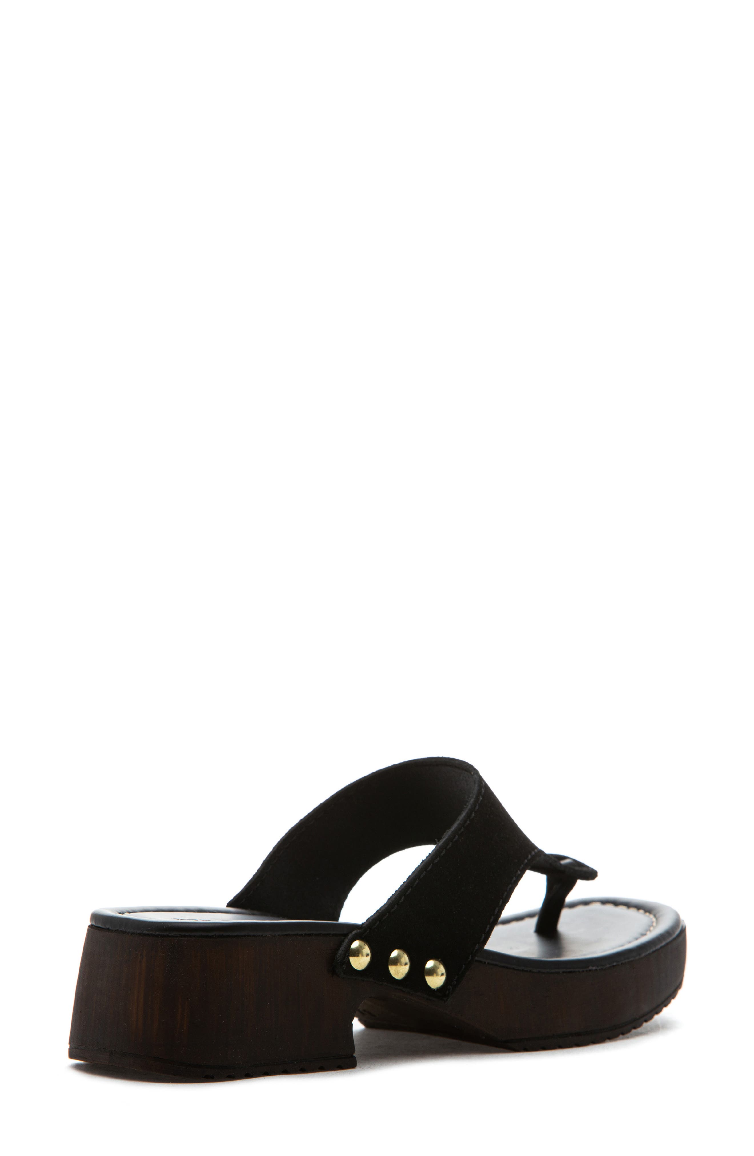275 Central Posey Platform Flip Flop, Alternate, color, Black