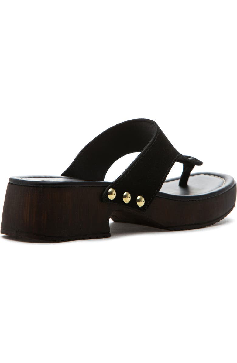 275 Central Posey Platform Flip Flop, Alternate, color, Black