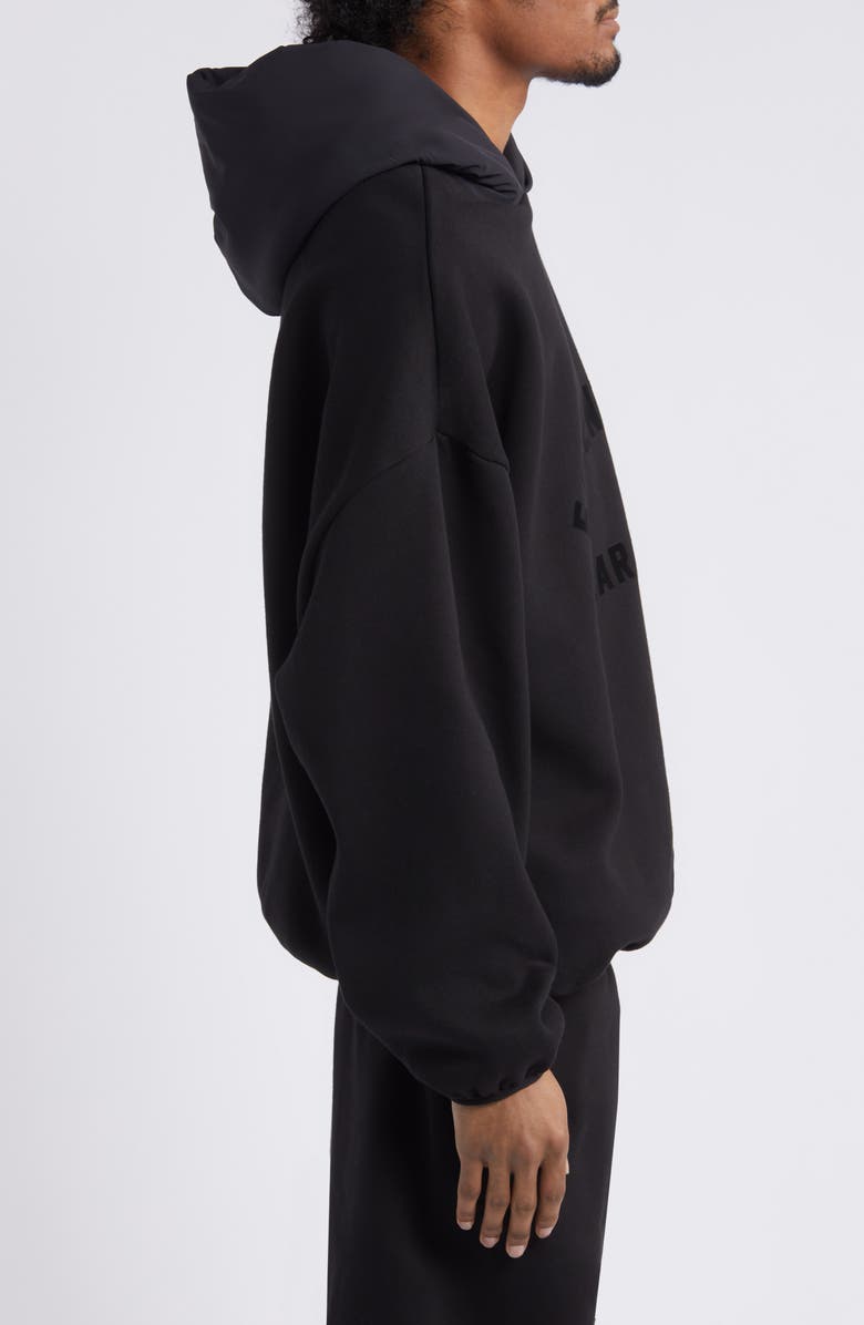 Fear of God Essentials Logo Fleece Graphic Hoodie, Alternate, color,