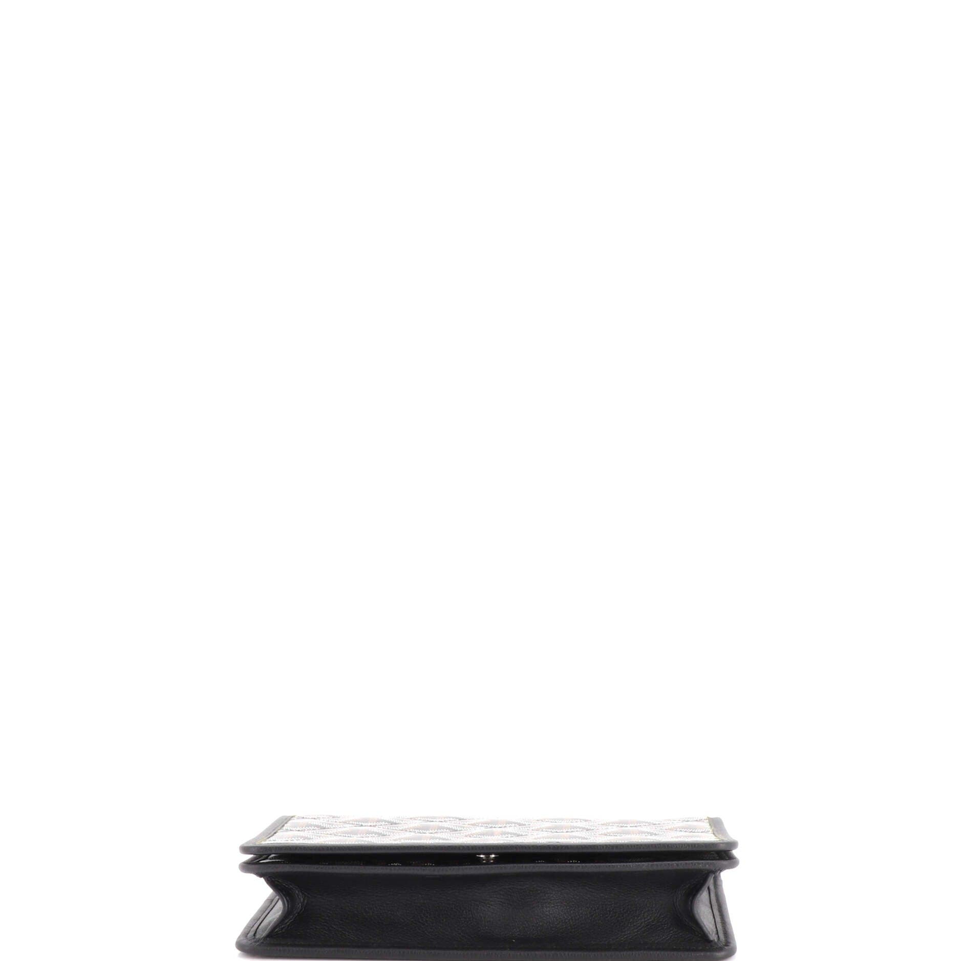 Alexandre III Shoulder Bag Coated Canvas PM, Alternate, color, Black