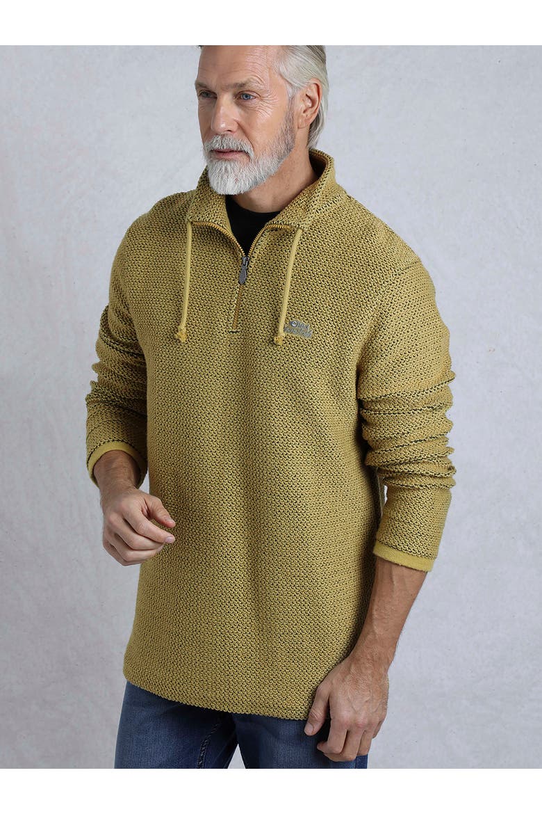 Cruiser 1/4 Zip Macaroni Sweatshirt, Main, color, Antique Moss