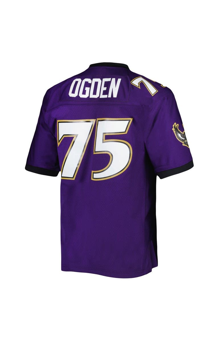 Mitchell & Ness Men's Mitchell & Ness Jonathan Ogden Purple Baltimore Ravens 1996 Legacy Replica Jersey, Alternate, color, 