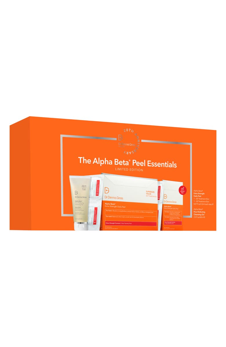 Dr. Dennis Gross Skincare Alpha Beta<sup>®</sup> Extra Strength Daily Peel Set, Alternate, color,