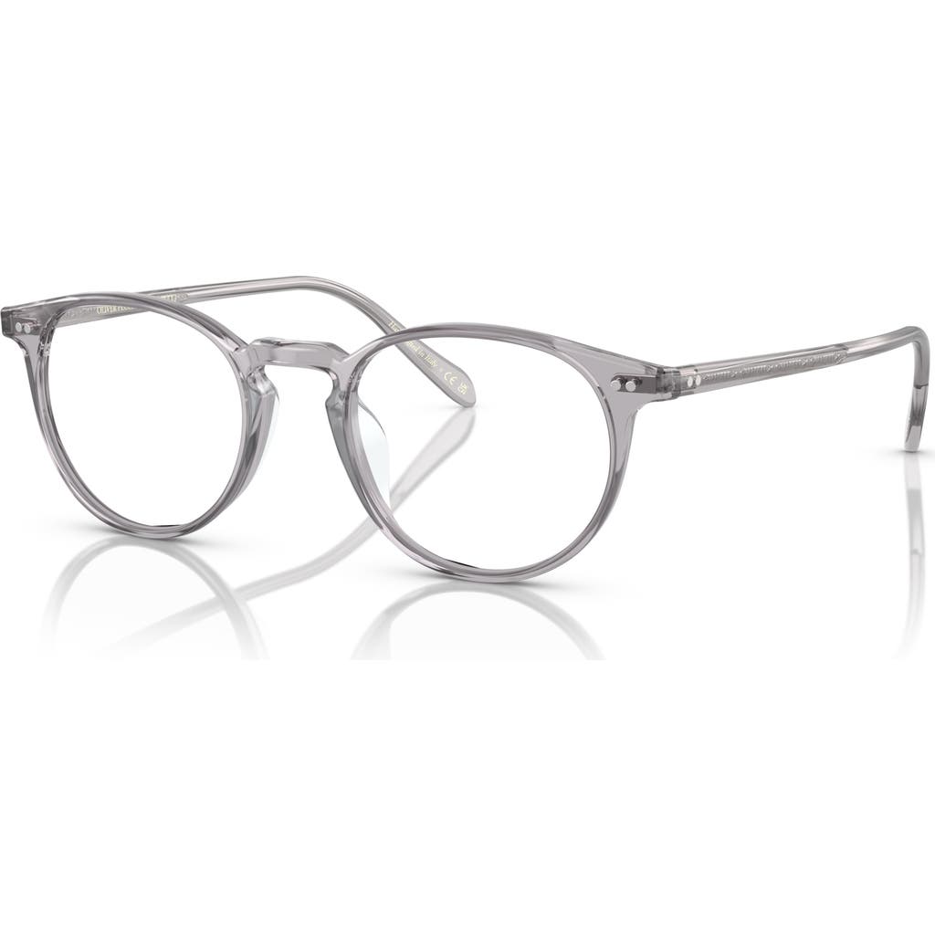 Oliver Peoples 45mm Phantos Optical Glasses In Metallic
