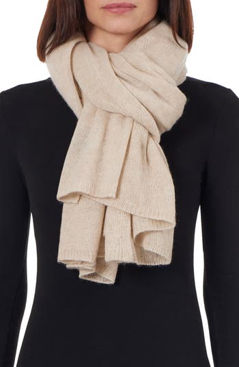 Amicale Cashmere | Accessories | Amicale Cashmere Tan Scarf  Amicale Cashmere Tan Scarf Cozy Knit Wrap display picture 1