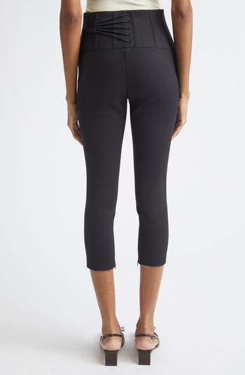 Jacquemus The Arlésien Stretch Blend Corset Capri Pants | Nordstrom