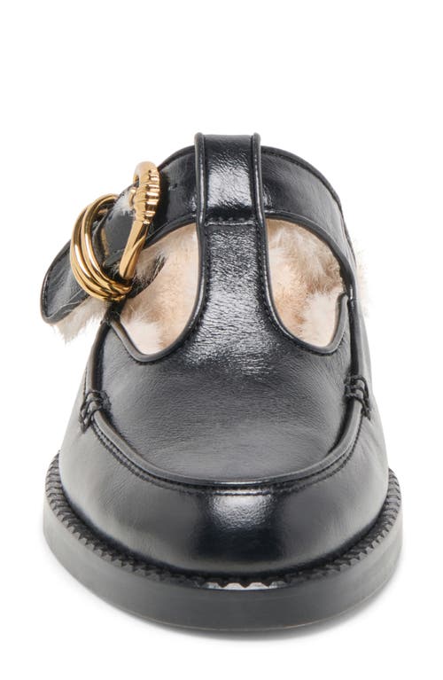 Dolce Vita Harlah Faux Fur Mule In Black